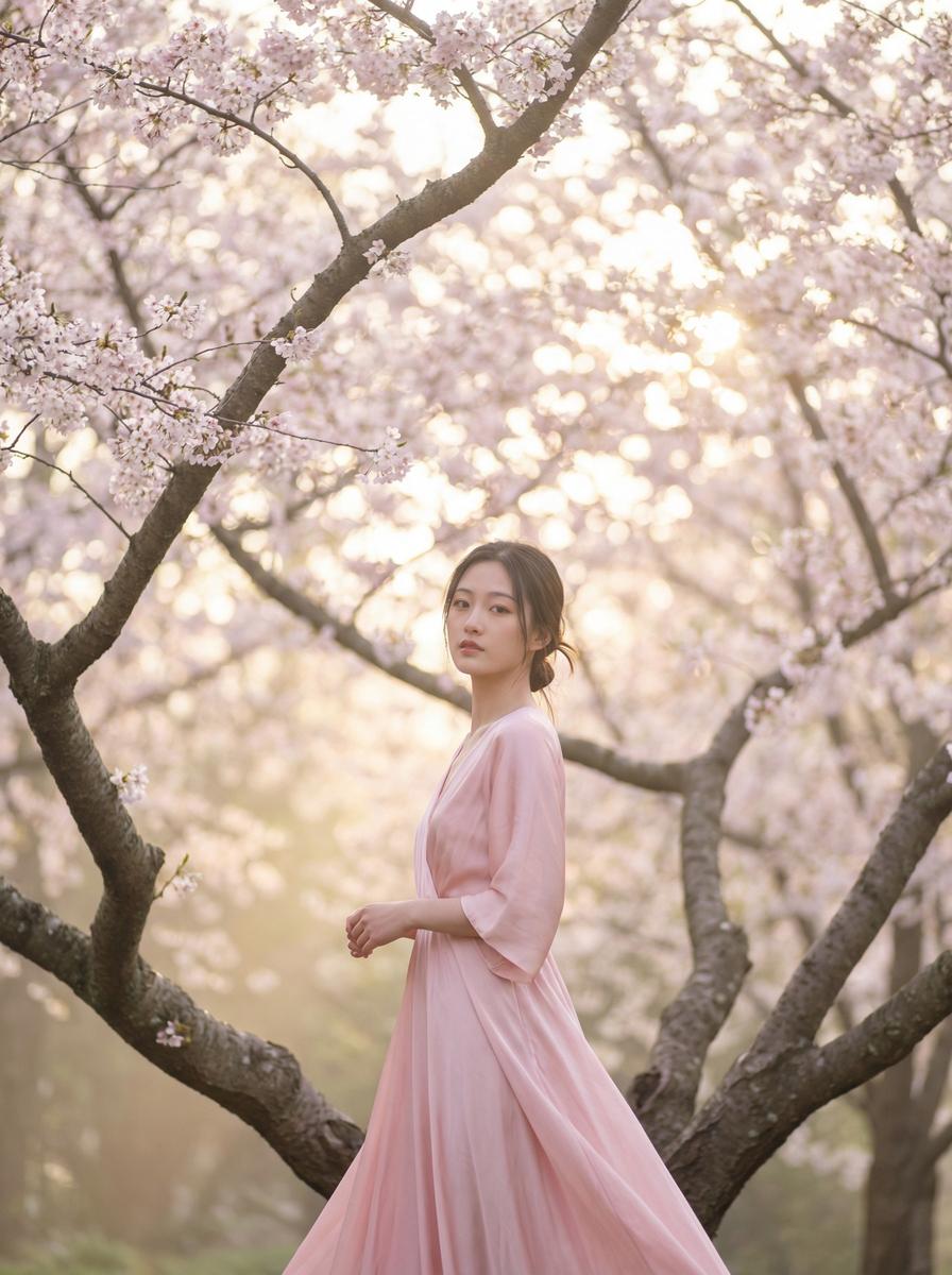 母狗传媒-樱花季浪漫写真传媒